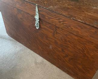 Wood Storage Chest