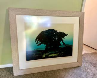 Silkscreen Print - Whisper of the Wind by Elton Bennett 