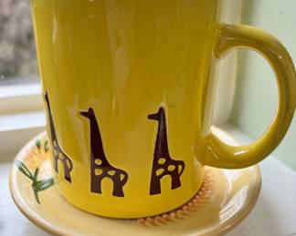 Waechtersbach Giraffe Coffee Mug