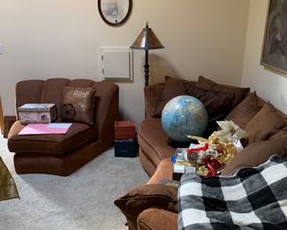 Sectional Couch and chair - priced to sell.