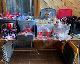 TY beanie babies, McDonald toys, Pez, Barbies, Legos, more.