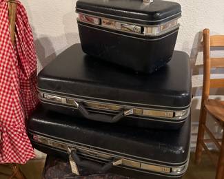 Vintage Samsonite luggage