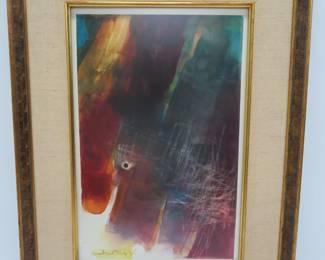 Charles Dix watercolor