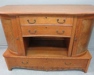 Bombay side server or dressing area chest