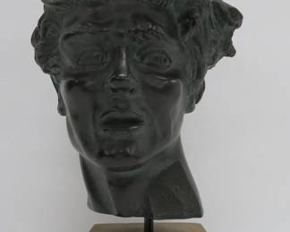 Melcarth bust sculpture