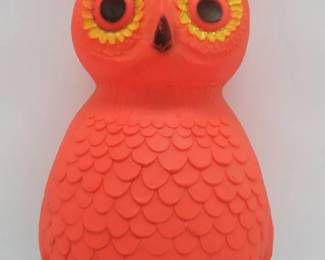 Several Blow Molds, Halloween Owl, Santa and Turkey