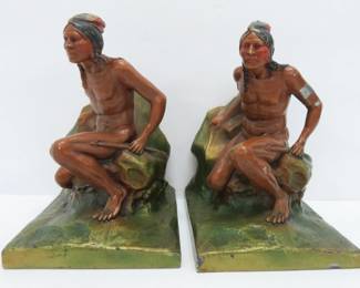 Native American bookends