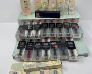 Unopened Clinique Make-Up & Revlon Lipsticks 1