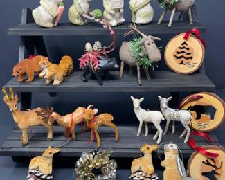 Forest Animal Ornaments and More