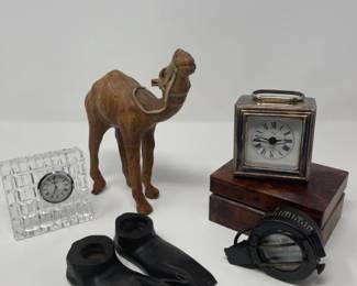 1944 London Compass, Waterford Clock and More