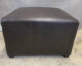 Coach Custom Made Leather Ottoman $1100 Value