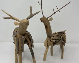 Nordic Driftwood Artisan Deer