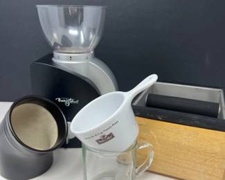 Starbucks Barista Coffee Bean Grinder & Knock-box