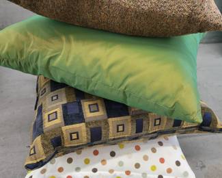 Four Decorative Pillows