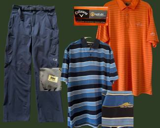 Callaway & Adidas Shirts & Helly Hansen Quick Dry Pants