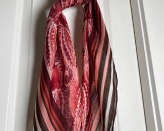 Audrey Talbott Carmel Silk Scarf