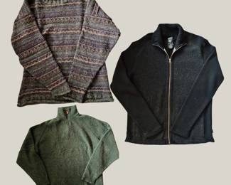 Men's Wool Sweaters - Timberland, Kuhl & Scott Barber