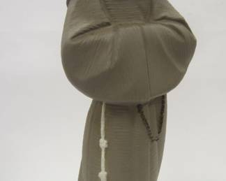 Lladro Franciscan Monk Praying Figurine 13.5" Tall Matte Finish 