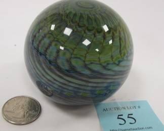 Art glass paperweight