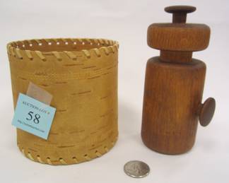 MID CENTURY PEPPER MILL BY DAN DROZ DESIGNS