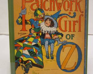 As is The Patchwork Girl of Oz book.  Binding loose