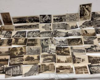 ANTIQUE FRENCH SEPIA TONE POST