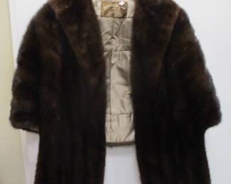 MINK STOLE, JAMES A MURDOCK FURS CHICAGO
