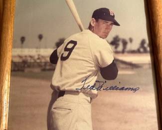TED WILLIAMS AUTOGRAPH