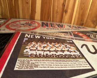 SOME OF THE VINTAGE PENNANTS