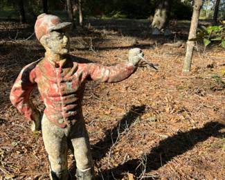 Statuary in front yard