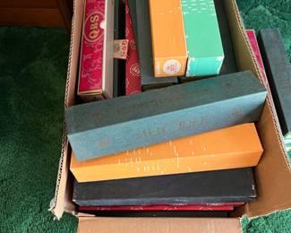 Loads of player piano music rolls