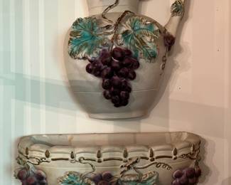 There are two of these Lavabo type pitchers