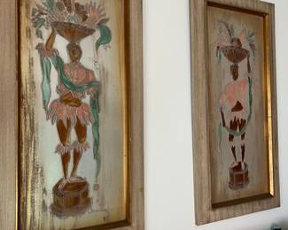 Blackamoor mcm wall art