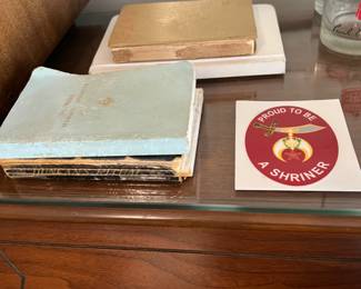 Shriner and Masonic items