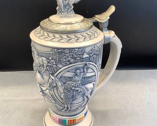 Horse Racing Stein