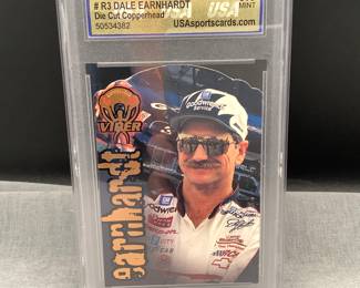 Mint Dale Earnhardt Racing Card