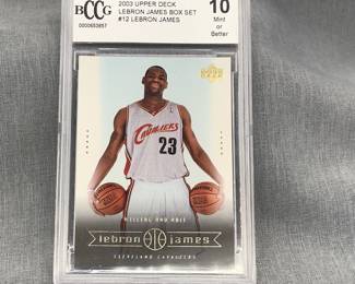 Lebron James Mint 10 card