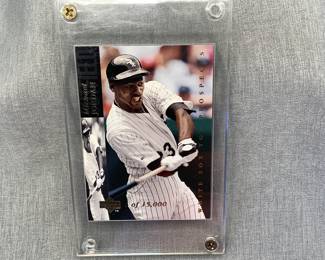 Michael Jordan Baseball card, limited 
