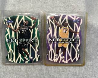 2 Net Effect cards, Kevin Garnett and Shaquille O'Neal