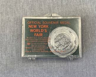 Official Souvenir Medal for NY World's Fair