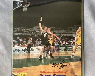 Signed rookie poster