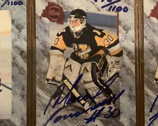 Autographed, limited edition cards