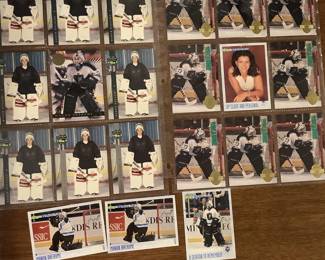 Manon Rheaume Female Hockey Player Cards Atlanta Knights