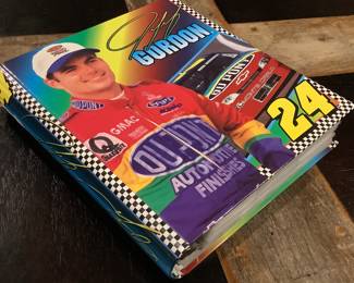 Auction has a MASSIVE collection of Jeff Gordon. This is an album FULL of cards! $5 start