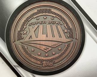 Super Bowl coin
