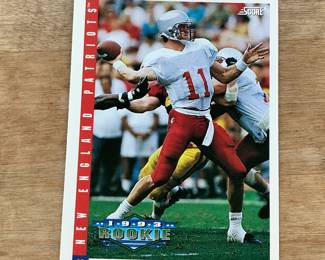 Drew Bledsoe rookie card