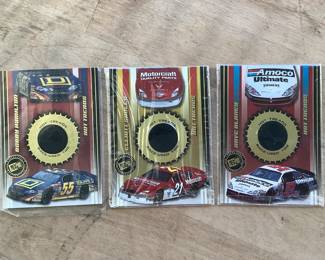 3 more race used tire cards