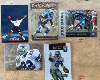 Emmitt Smith and Barry Sanders,