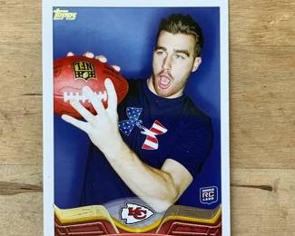 Travis Kelce, Kansas City Chiefs. Highly collectible