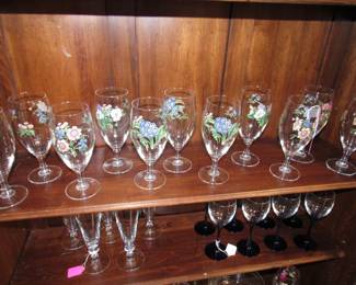 Noritake stemware